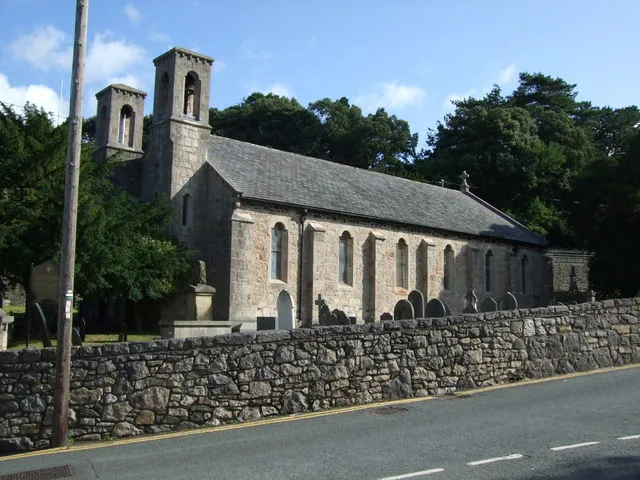 The Church in Glan Conwy The Church opposite Church House at junction of Top Llan and Church Street.