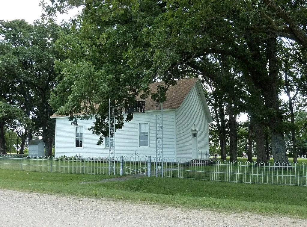 Sterling Congregational Church, Blue Earth County, Minnesota, USA.