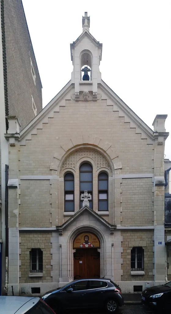 Church of Saint Sava in Paris, front view.