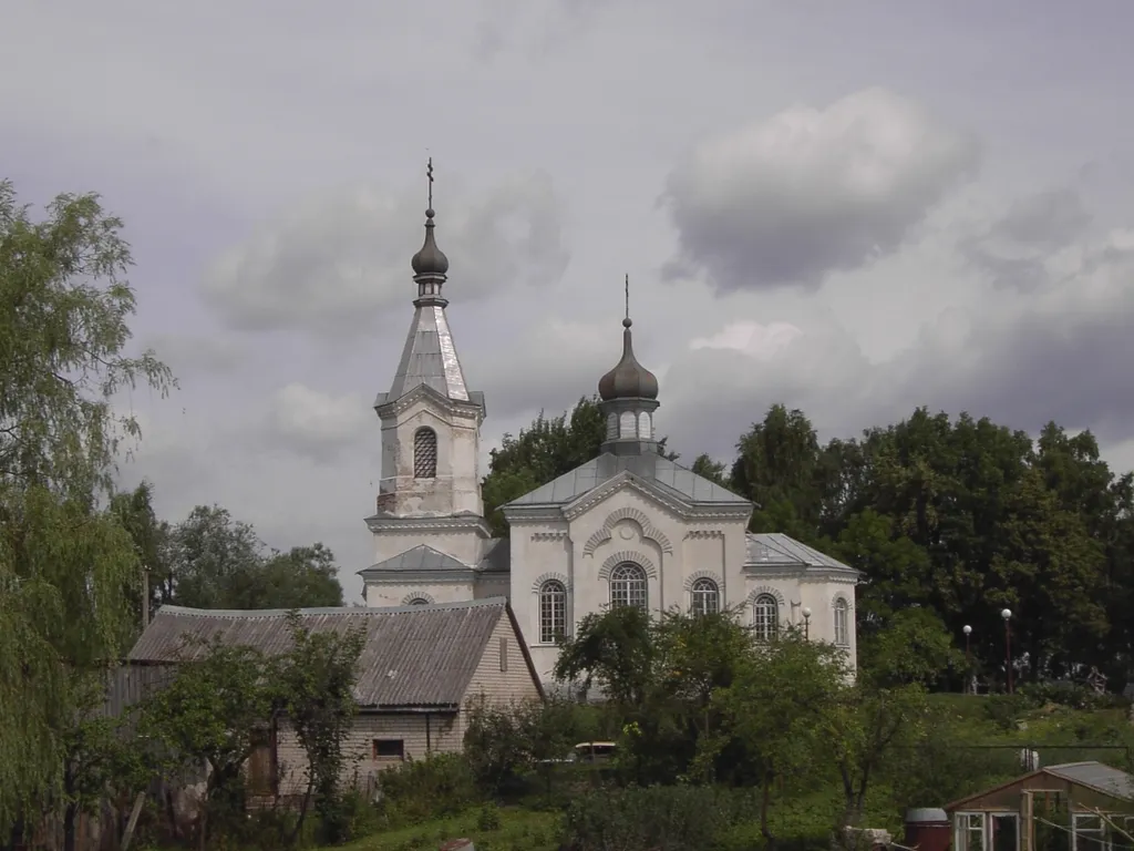 Old Believers' orthodox church of the Holy Trinity in Dūkštas, Lithuania