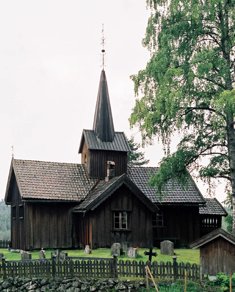 Vatnås church, Sigdal, Buskerud, Norway.