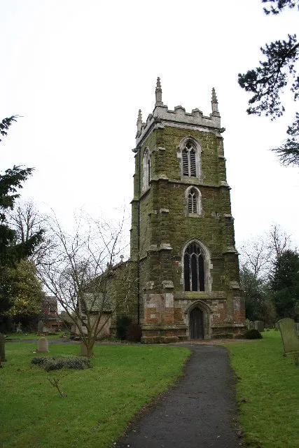 St Mary's parish church, Manby, Lincolnshire, seen from the west