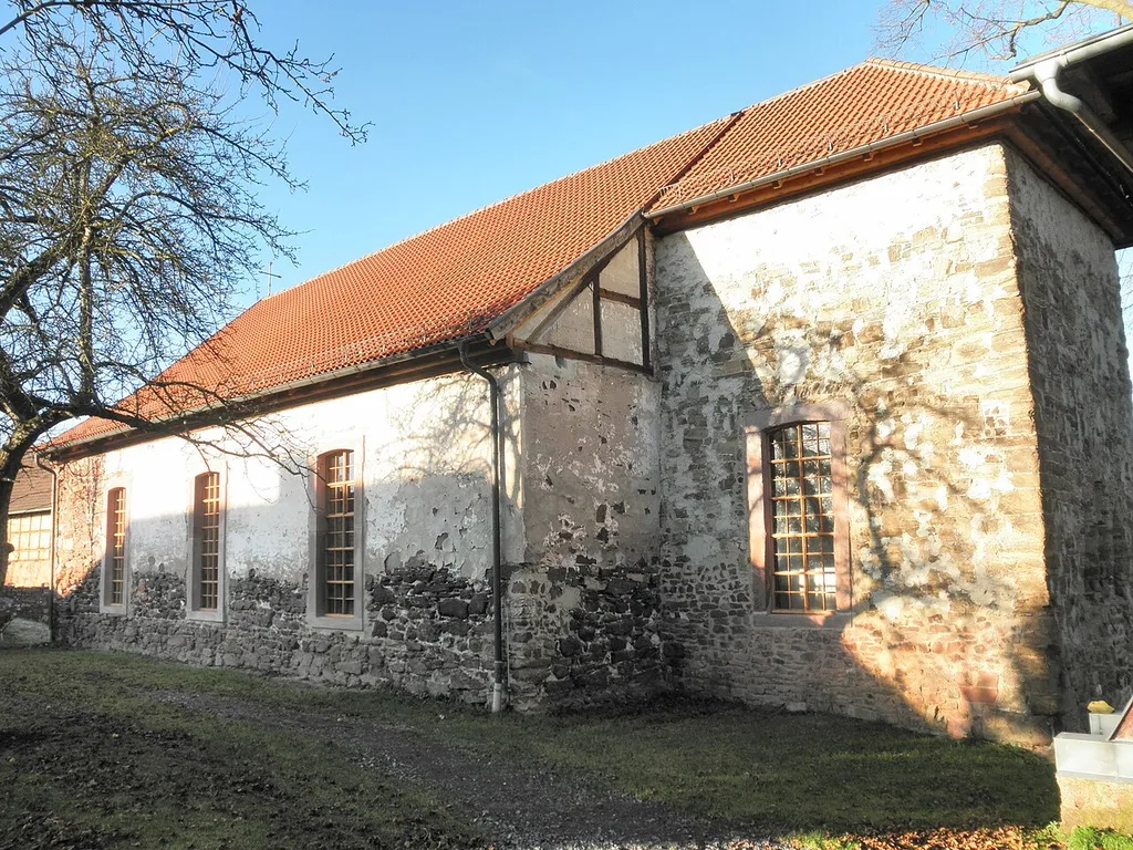 Church in Herrmannsacker in Thuringia