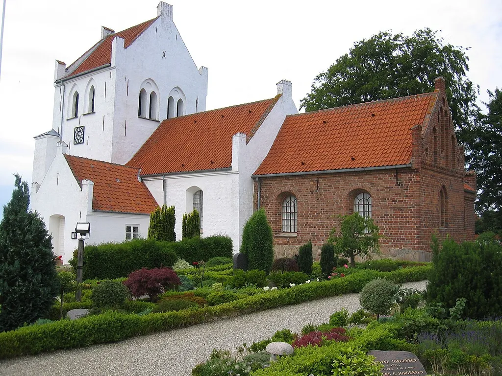 Ramløse Church, Ramløse parish, Holbo Herred, Frederiksborg County, Denmark.