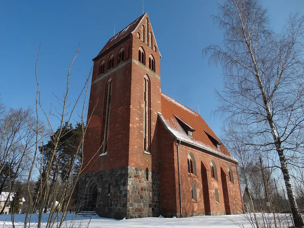Lutheran Church, Žukai, Pagėgiai Municipality, Lithuania