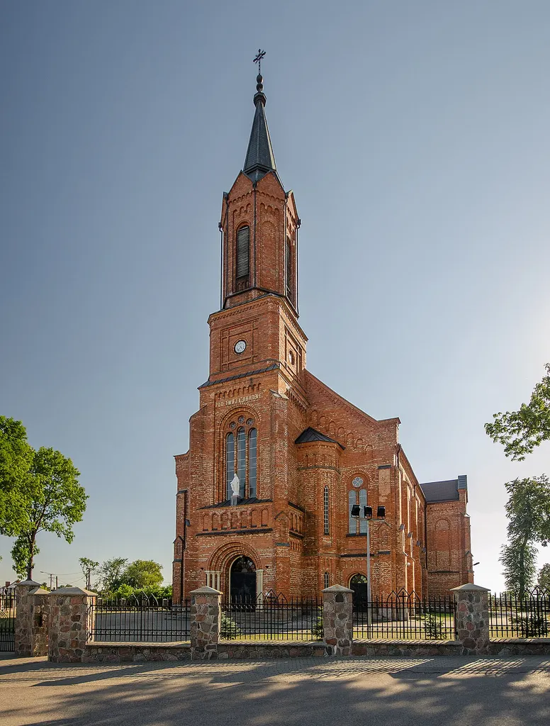 Śniadowo, kościół par. p.w. Wniebowzięcia NMP, 1906-1912