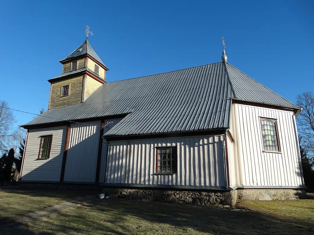 Catholic Church, Požerė, Šilalė District, Lithuania