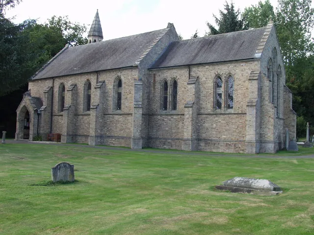 Parish Church Of Holy Trinity, Penrhos Brick built church with a small detached spire.