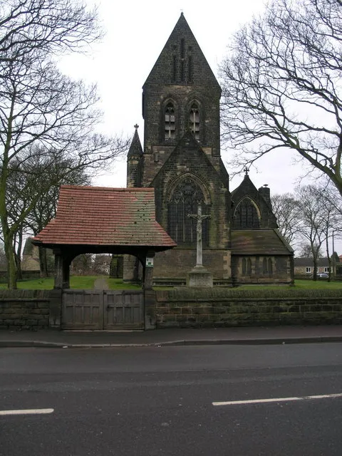 Parish church of St John the Evangelist, Carlton, South Yorkshire, seen from the east