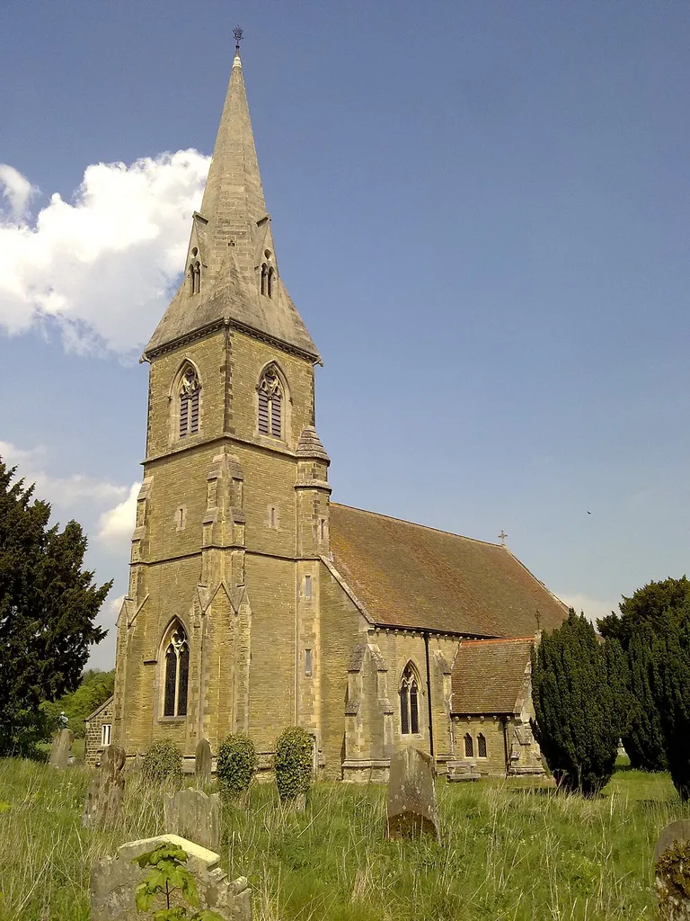 St James' parish church, Warter, East Riding of Yorkshire, England, seen from the southwest.