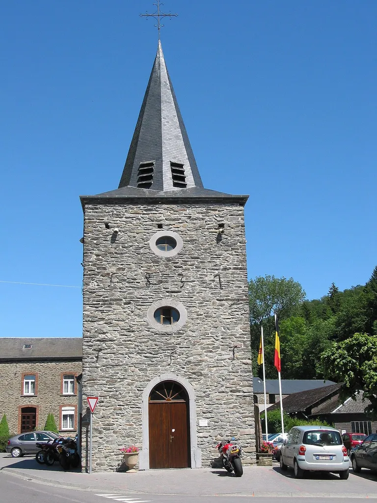 Vresse-sur-Semois (Belgium), the St. Lambert church (1768).
