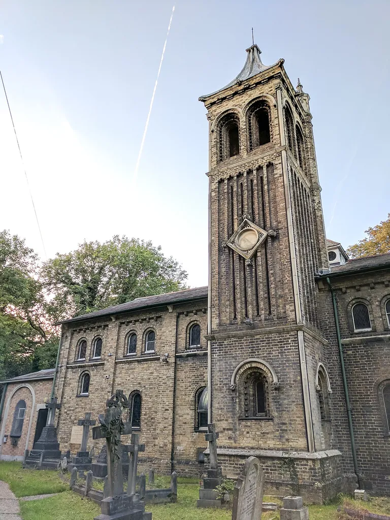 The church of St Peter-in-the-Forest, Walthamstow. .mw-parser-output .messagebox{margin:4px 0;width:auto;border-collapse:collapse;border:2px solid var(--border-color-progressive,#6485d1);background-color:var(--background-color-neutral-subtle,#fbfcff);color:var(--color-base,#202122);box-sizing:border-box;border-inline-start-width:8px}.mw-parser-output .messagebox.mbox-small{font-size:88%;line-height:1.25em}.mw-parser-output .mbox-warning,.mw-parser-output .mbox-speedy{border:2px solid var(--border-color-error,#b22222);background:var(--background-color-error-subtle,#ffdbdb);border-inline-start-width:8px}.mw-parser-output .mbox-serious,.mw-parser-output .mbox-delete,.mw-parser-output .mbox-stop{border:2px solid var(--border-color-error,#b22222);border-inline-start-width:8px}.mw-parser-output .mbox-issue,.mw-parser-output .mbox-content{border:2px solid #f28500;background:var(--background-color-warning-subtle,#ffe);border-inline-start-width:8px}.mw-parser-output .mbox-query,.mw-parser-output .mbox-style{border:2px solid #f4c430;background:var(--background-color-warning-subtle,#ffe);border-inline-start-width:8px}.mw-parser-output .mbox-shit{border:2px solid #960;border-inline-start-width:8px}.mw-parser-output .mbox-license{border:2px solid #88a;border-inline-start-width:initial}.mw-parser-output .mbox-legal{border:2px solid var(--border-color-notice,#666);background:var(--background-color-base,#fff);border-inline-start-width:8px}.mw-parser-output .mbox-honor{border:2px solid #ca3;background:var(--background-color-warning-subtle,#fcf4db);border-inline-start-width:8px}.mw-parser-output .mbox-growth{border:2px solid #8d4;background:var(--background-color-success-subtle,#d5fdf4);border-inline-start-width:8px}.mw-parser-output .mbox-move{border:2px solid #93c;border-inline-start-width:8px}.mw-parser-output .mbox-protection,.mw-parser-output .mbox-message{border:2px solid var(--border-color-base,#aaa);border-inline-start-width:8px}.mw-parser-output .messagebox .mbox-text{border