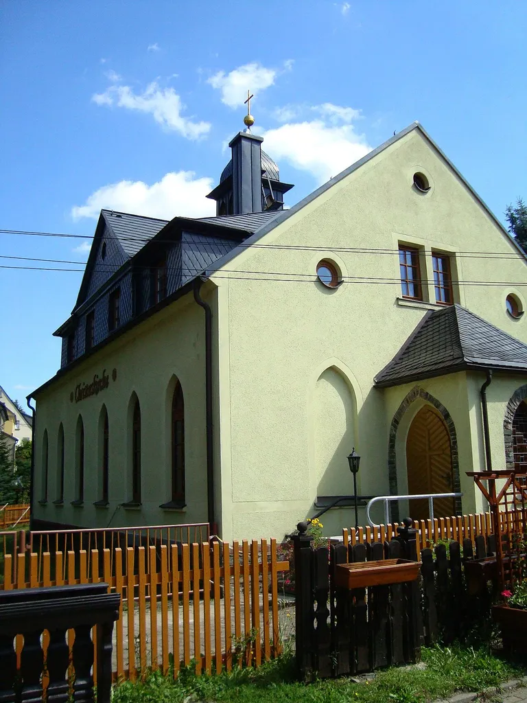 Evangelisch methodistische Christuskirche in Amtsberg OT Dittersdorf im Erzgebirge