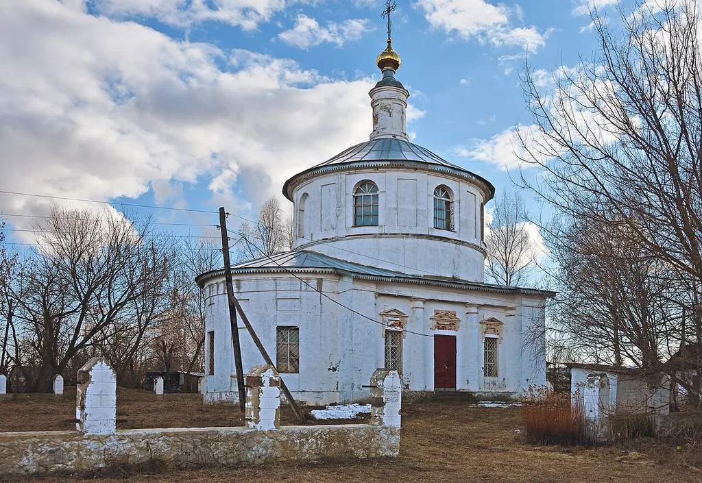 Church of the Protection of the Theotokos, Bolshaya Aleshnya, Ryazan Oblast, Russia