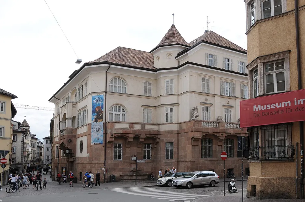 Archeological museum of South Tyrol, Bozen (it: Bolzano), home of the famous iceman