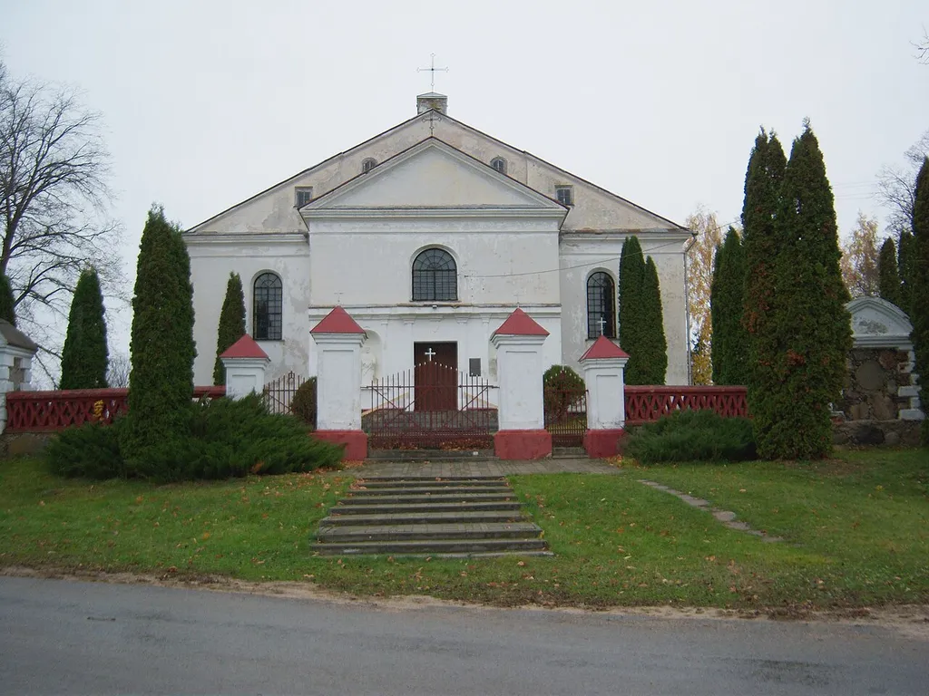 Roman Catholic Church in Skapiškis, Kupiškis District, Lithuania