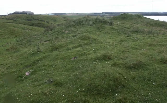 Castle Hill, the mound that is all that is left of the Castle of Rattray