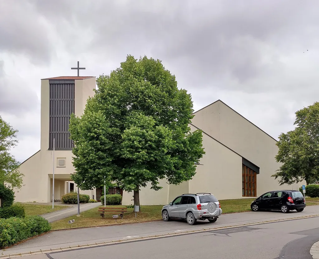 Katholische Bruder-Konrad-Kirche Ebermannsdorf, Oberpfalz, Bayern, Deutschland