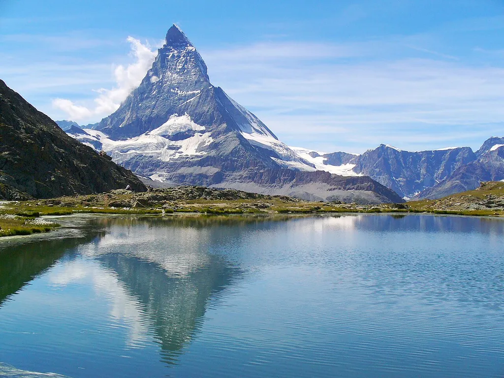 Riffelsee with Matterhorn, Zermatt, Switzerland