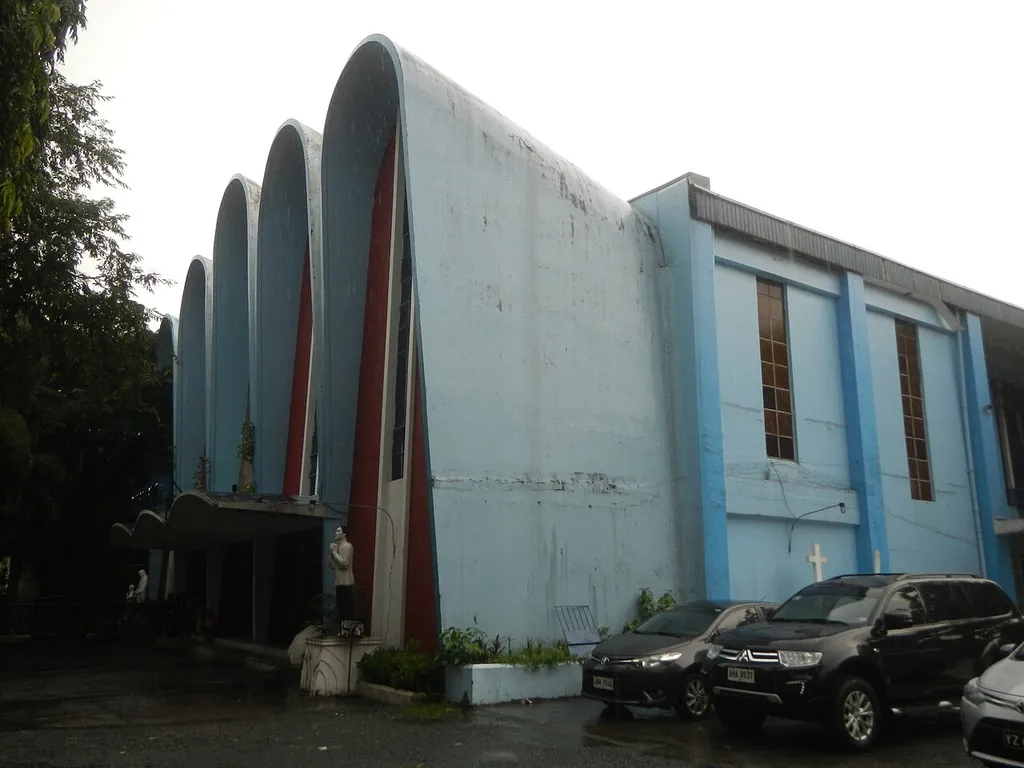 Roman Catholic Diocese of Cubao Most Holy Redeemer Parish Church (Brixton Hills-Landargon Streets, Araneta Avenue, SantolQuezon City) Solemnly Dedicated 50th Anniversary, September 19 and 20, 2004 corner Landargun Street List of barangays of Metro Manila Legislative districts of Quezon City Districts IV, Barangays of Quezon City, Barangays Santol beside Doña Imelda, District IV, Quezon City from Gregorio Araneta Avenue corner Magsaysay Boulevard (Note: Judge Florentino Floro, the owner, to repeat, Donor Florentino Floro of all these photos hereby donate gratuitously, freely and unconditionally all these photos to and for Wikimedia Commons, exclusively, for public use of the public domain, and again without any condition whatsoever).