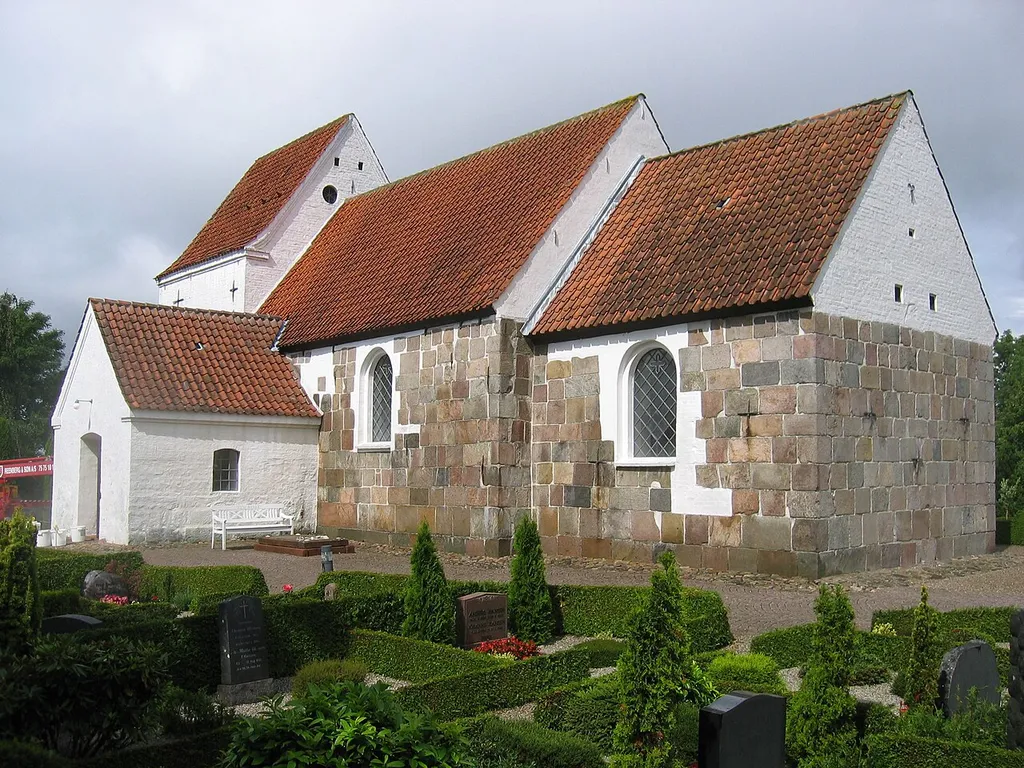 Nim Church, Nim parish, Nim Herred, Skanderborg County, Denmark.