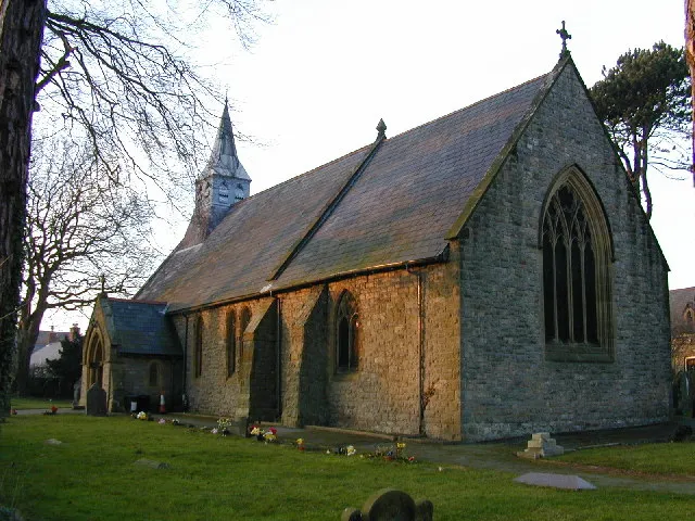 Holy Trinity Church, Gwernaffield.