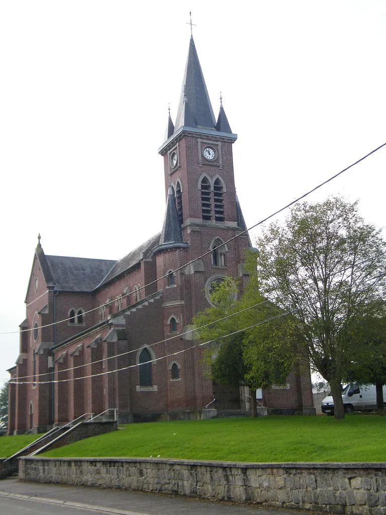 église Saint-Martin, reconstruite après la Première Guerre mondiale.