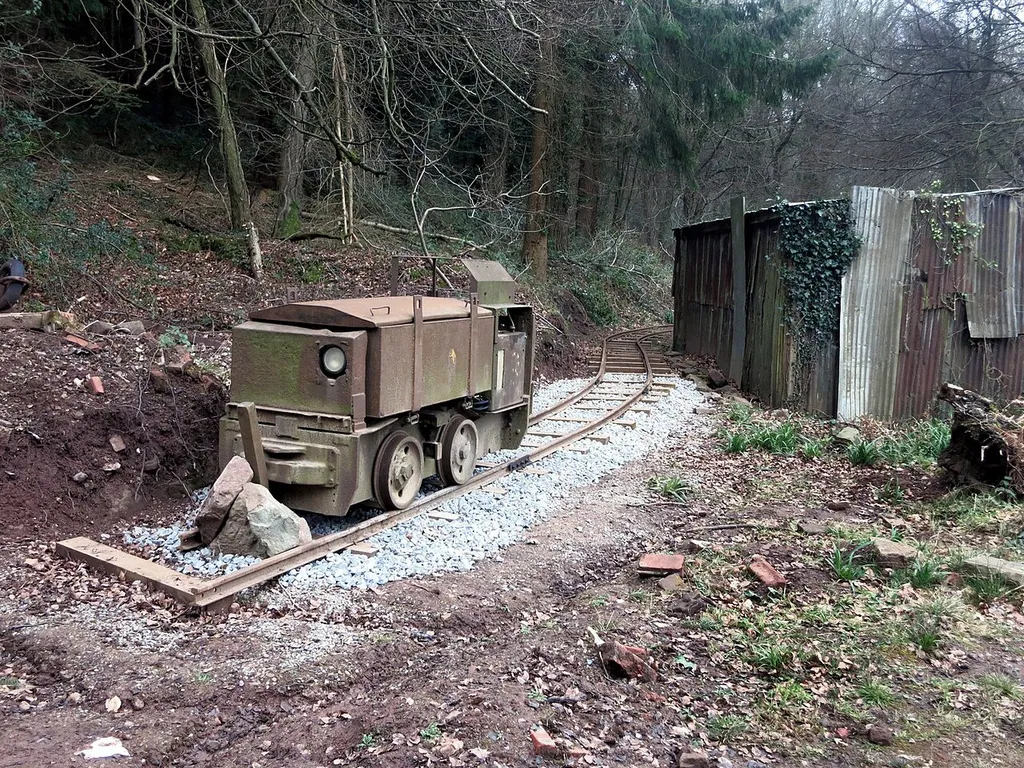 Lea Bailey Railway Siding. Along an abandoned railway track past the site of a failed gold mine, a group of enthusiasts are working on re-creating an industrial narrow gauge railway.