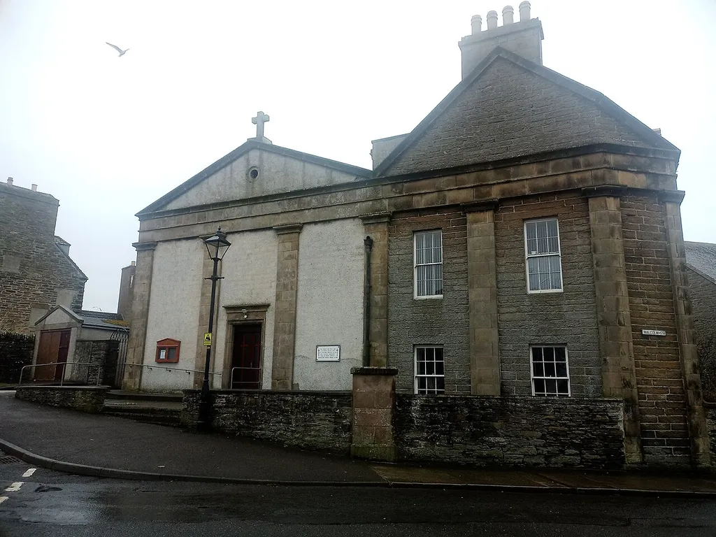 Wick, Sinclair Terrace, Wick Martyr's Free Church (church building in Highland, Scotland, UK)