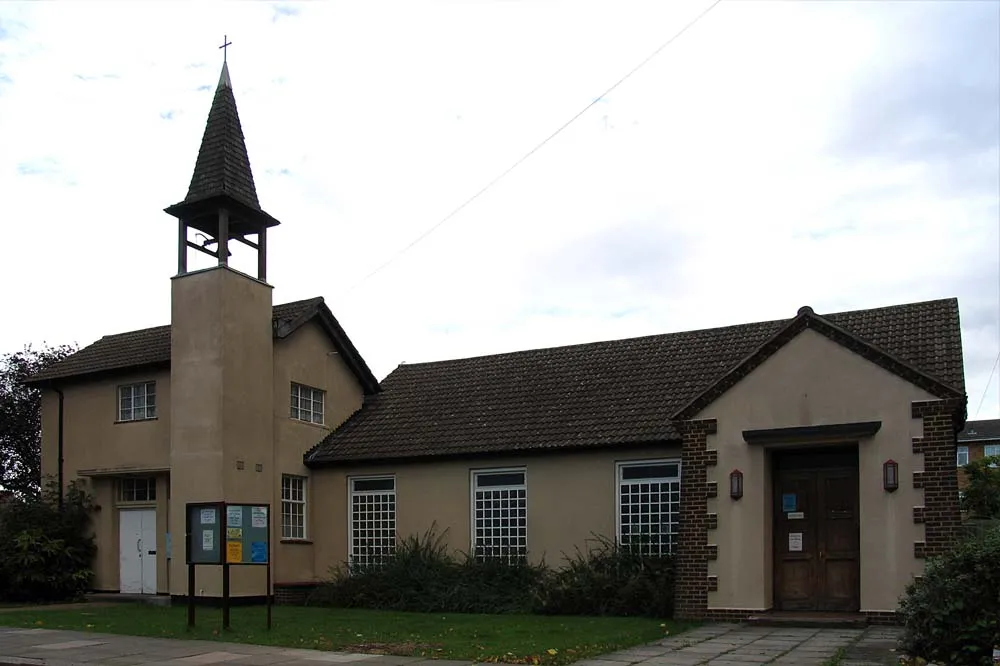 St Edward the Confessor's parish church, Medway Drive, Greenford, Middlesex