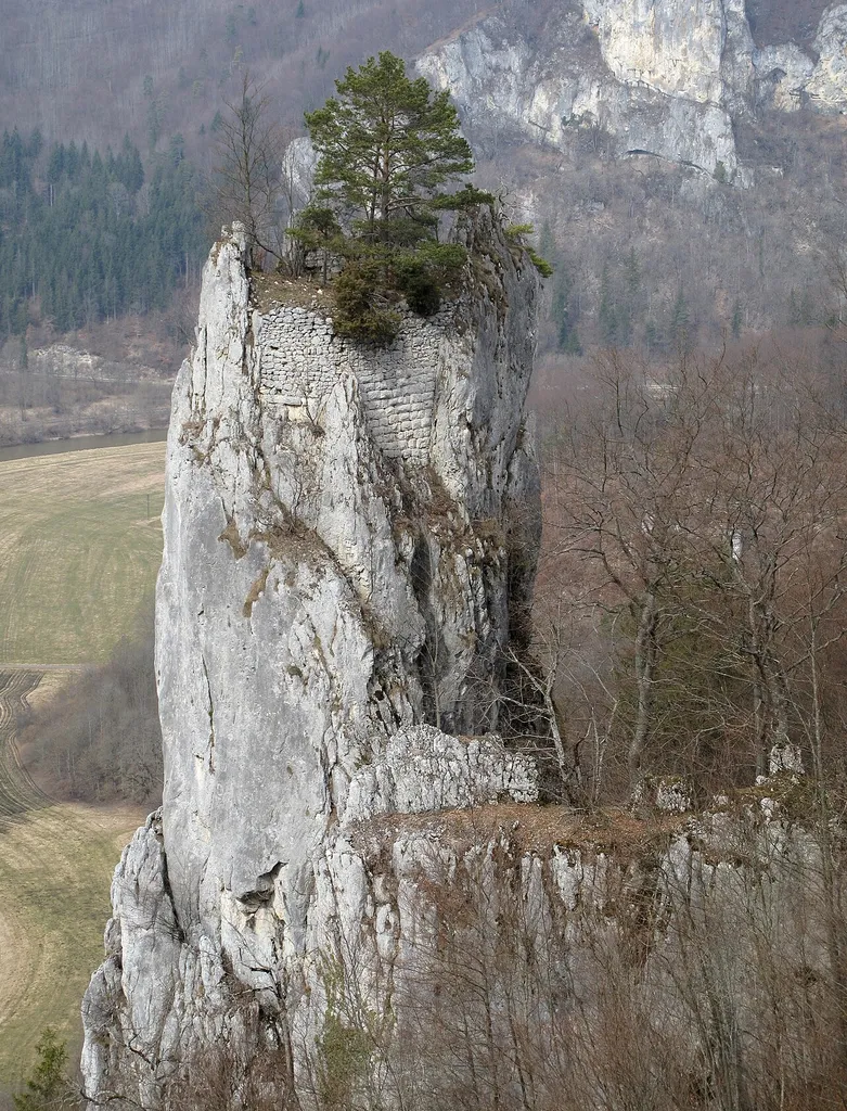 Blick auf die obere Burg