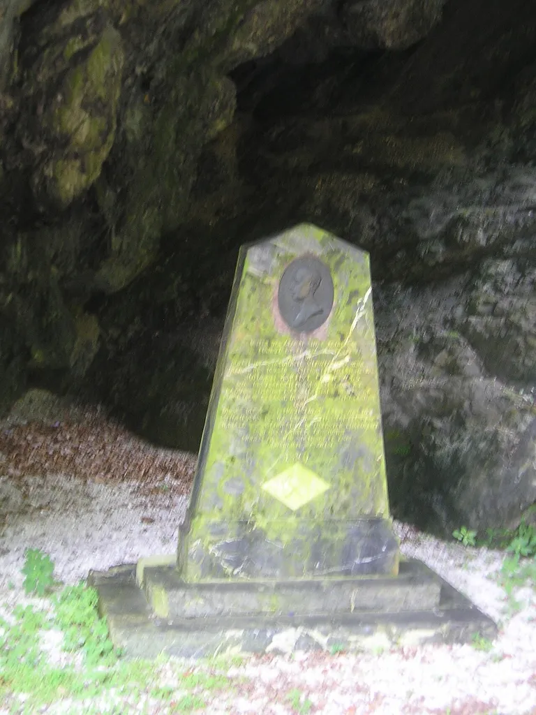 Archduke Johann of Austria Monument in Huda Luknja