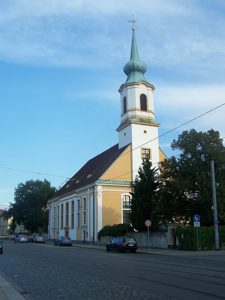 evangelische Matthäuskirche in Dresden-Friedrichstadt