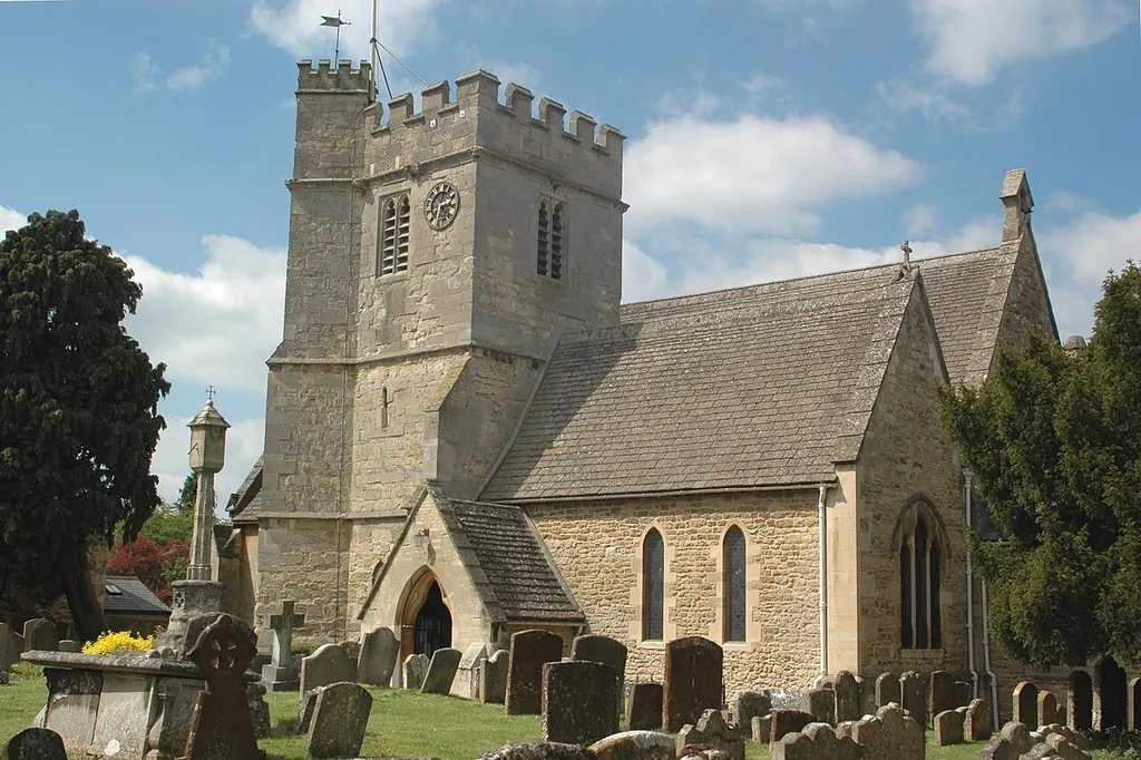 Church of England parish church of St. Andrew, Headington, Oxfordshire: view from the southeast