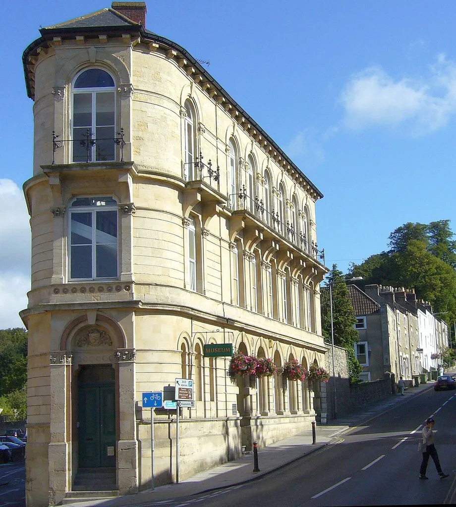 The museum on North Parade in Frome. Photographed in September 2007. Required attribution is: Photo by Tom Oates.