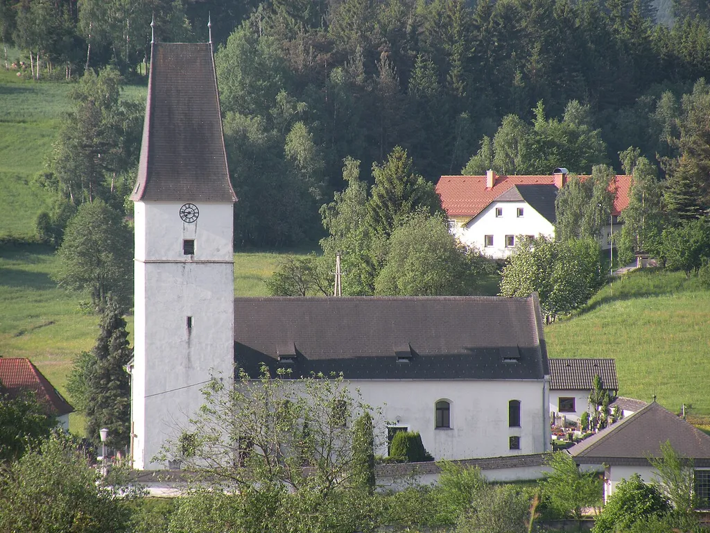 Kirche in Griesbach, Gemeinde Groß Gerungs, Bezirk Zwettl, Niederösterreich