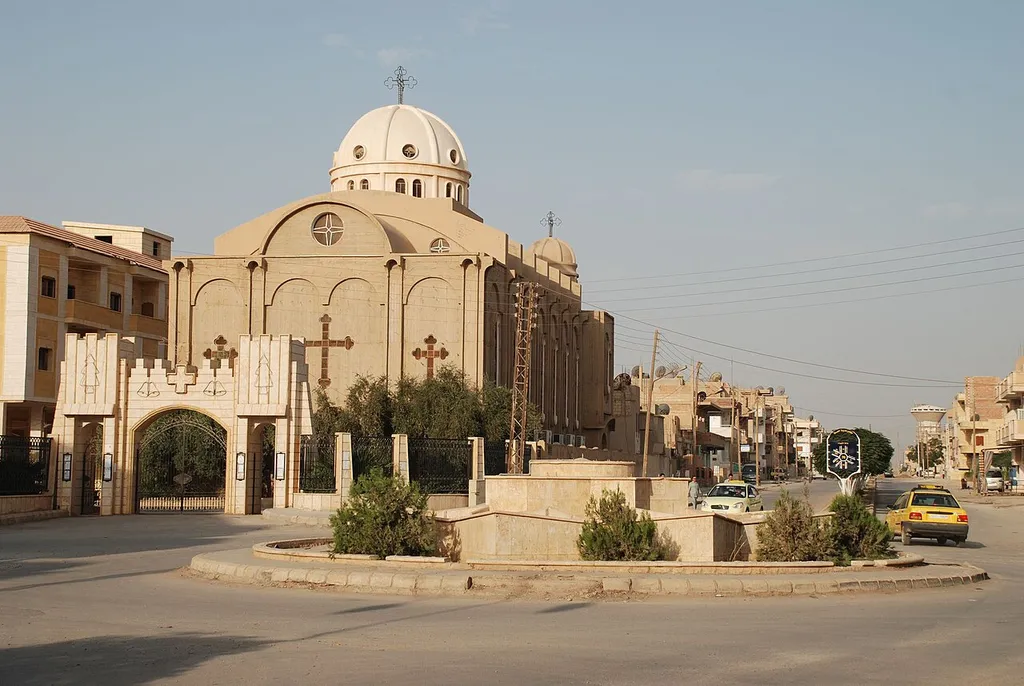 Al-Hasakah, Syria, Assyrian Church of the East, northwestern suburb