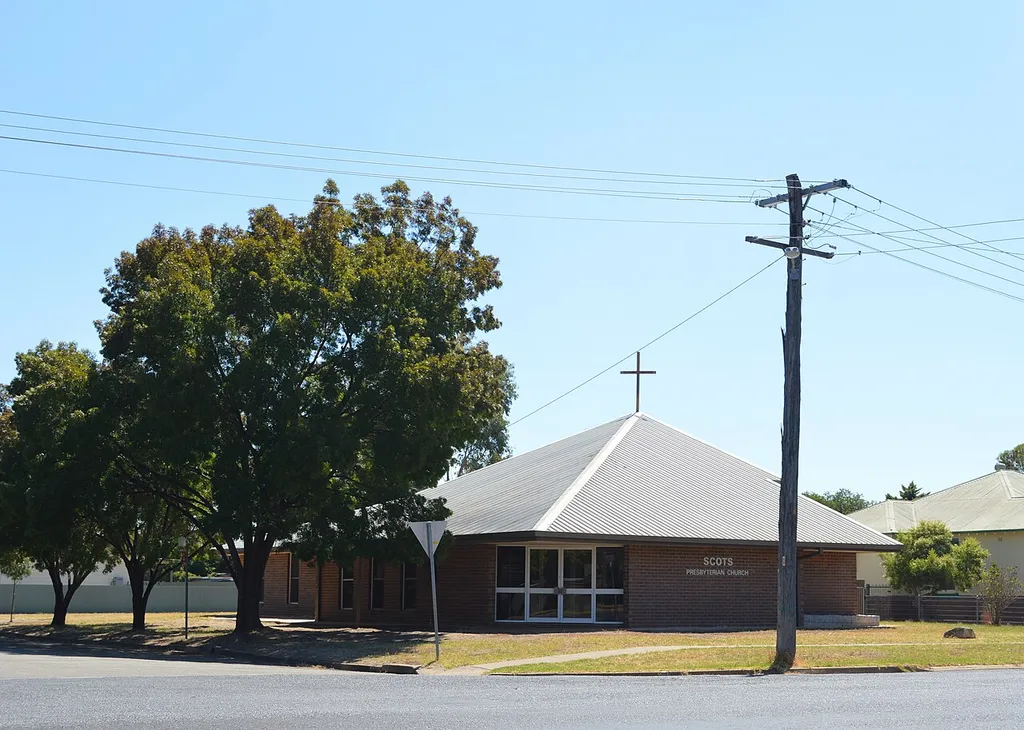 Scots Presbyterian church at Cootamundra, New South Wales