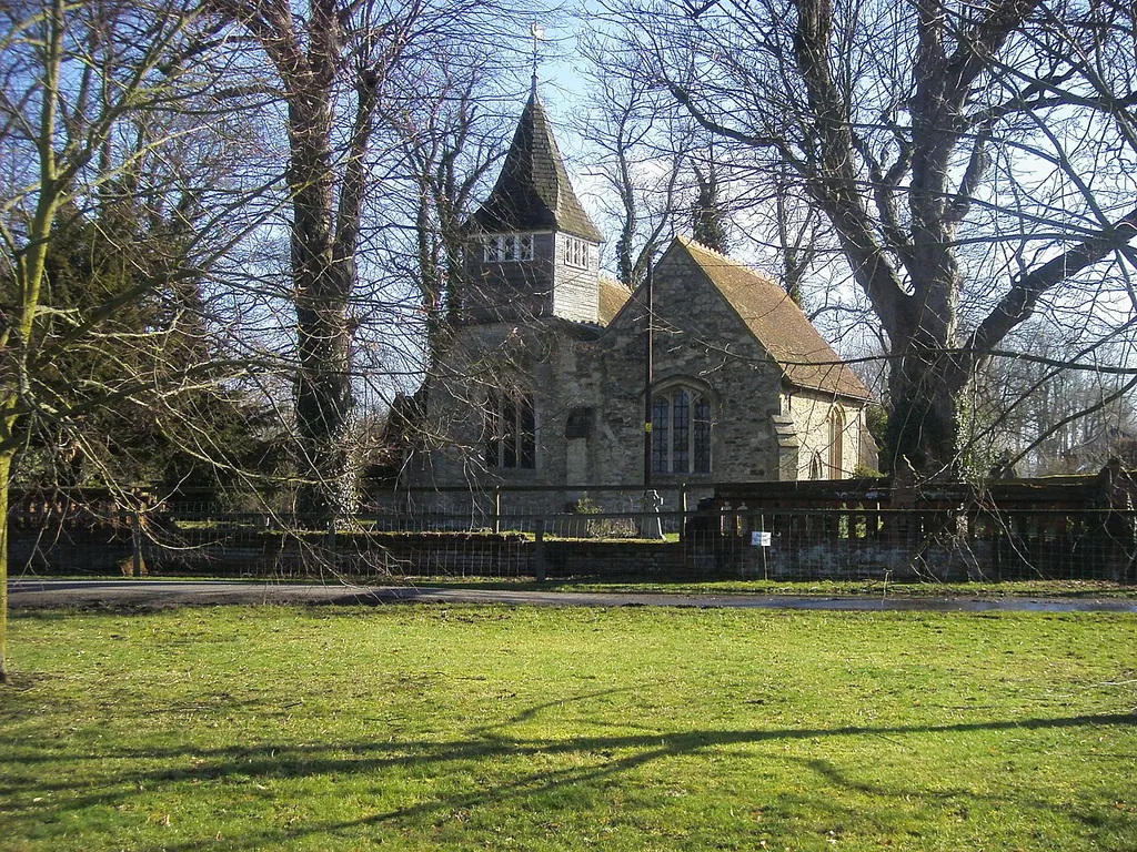 All Saints Church From The Green All Saints Church Hulcott