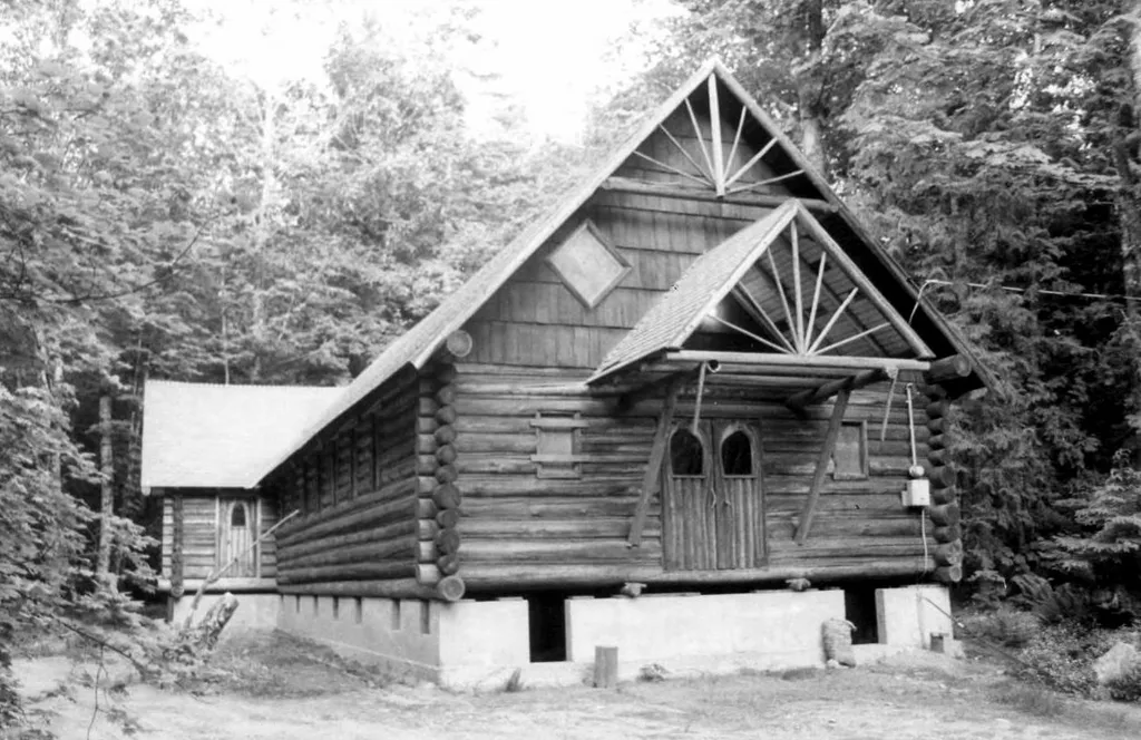 The historic former St. John the Evangelist Roman Catholic Church (built 1937), located at 68835 East Barlow Trail Road near Welches, Oregon, United States, is listed on the US National Register of Historic Places. This is an image of a place or building that is listed on the National Register of Historic Places in the United States of America. Its reference number is 79002045 (Wikidata).