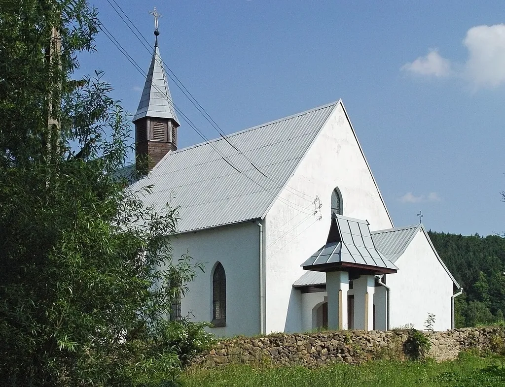Church in Zagórze Śląskie, Lower Silesian Voivodship, Poland