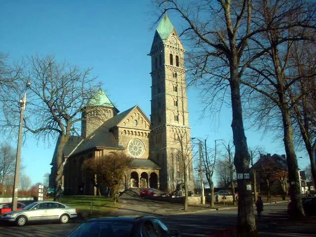 Eglise de Bütgenbach, vue de face