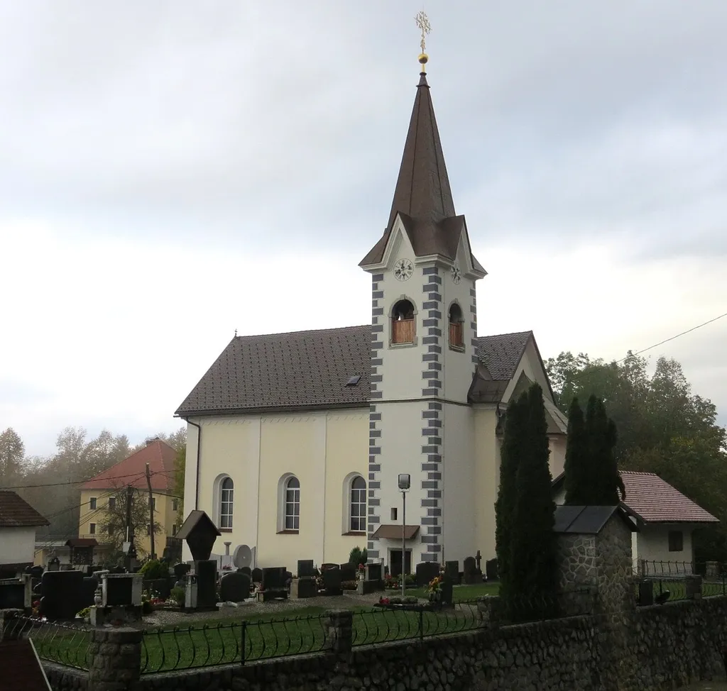 Saint Ulrich's Church in Zaplana, Municipality of Vrhnika, Slovenia