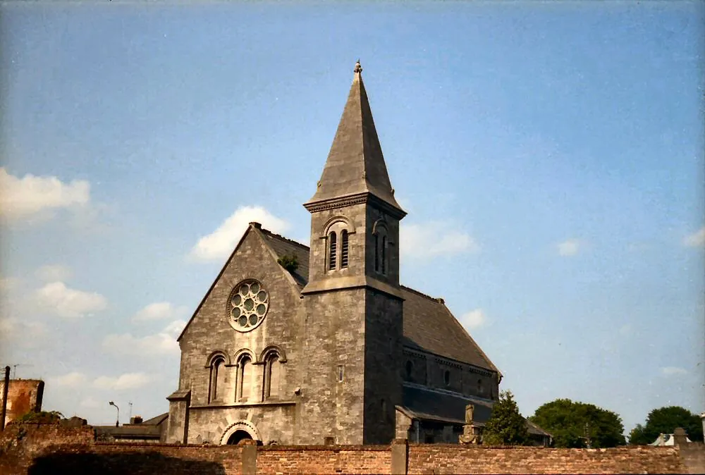 Saint John's Church of Ireland and cemetry, John's Square, Limerick. Taken in 1982 by Sean an Scuab.