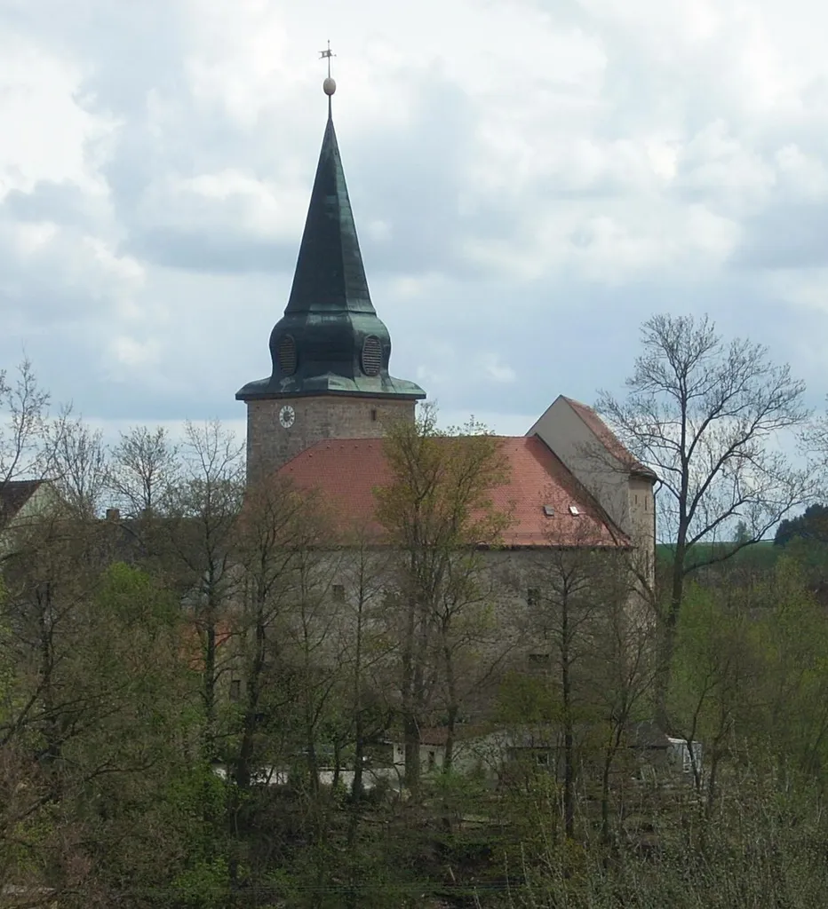 Castle of Wildenau (Landkreis Tirschenreuth, Bavaria) as seen from the north.