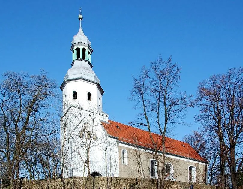 Kościół Najświętszego Serca Pana Jezusa w wałbrzyskiej dzielnicy Poniatów.