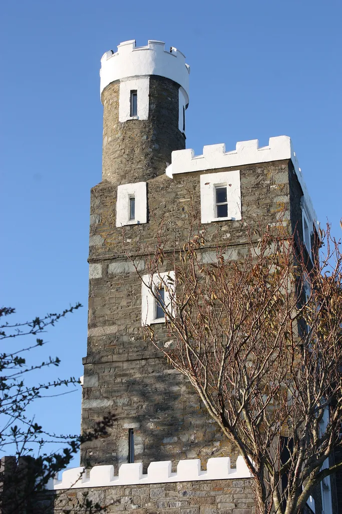 Kings Castle Nursing Home, Kildare Street, Ardglass, County Down, Northern Ireland, November 2010
