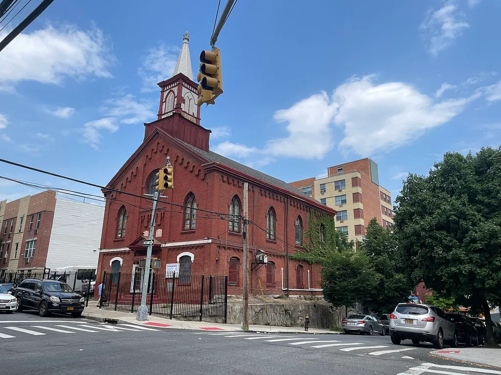 Former Reformed Church of Melrose (currently Greater Eternal Baptist Church), 744 Elton Avenue @ 156th Street, 2024-07-14, Melrose, South Bronx, New York