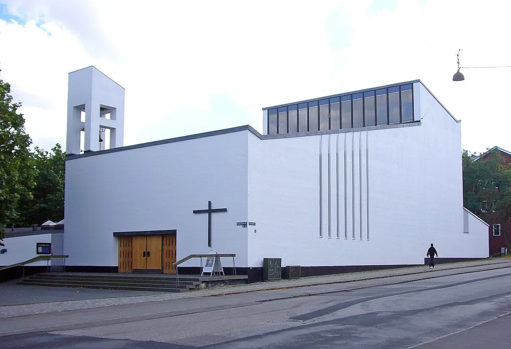 Utterslev Kirke, Copenhagen, Denmark. Utterslev Kirke