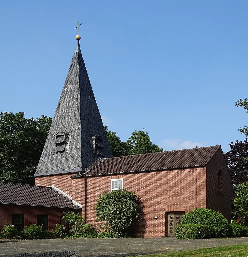 Evangelische Christuskiche im Ev. Gemeindezentrum Christuskirche in Meckenheim.